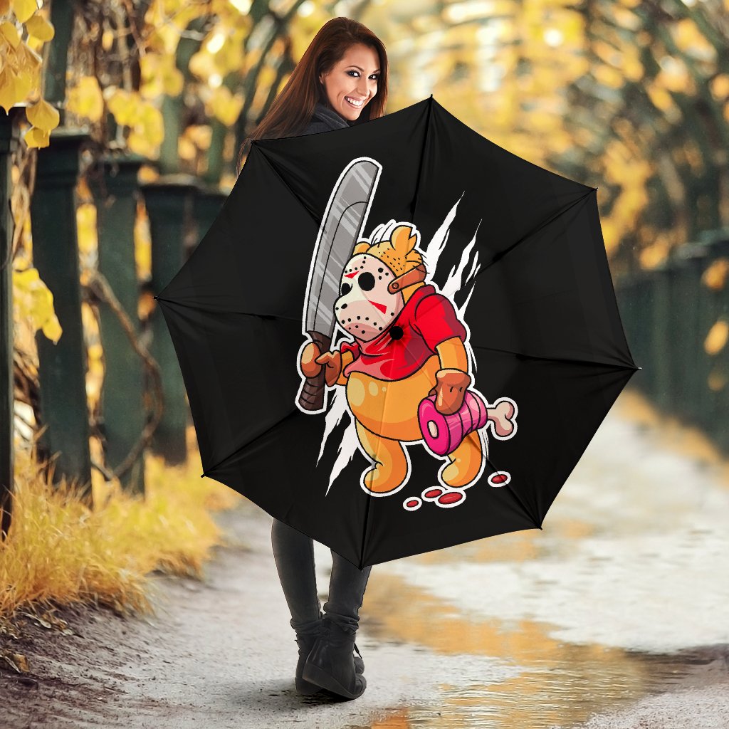 Pooh Jason Voorhees Horror Movie Umbrella