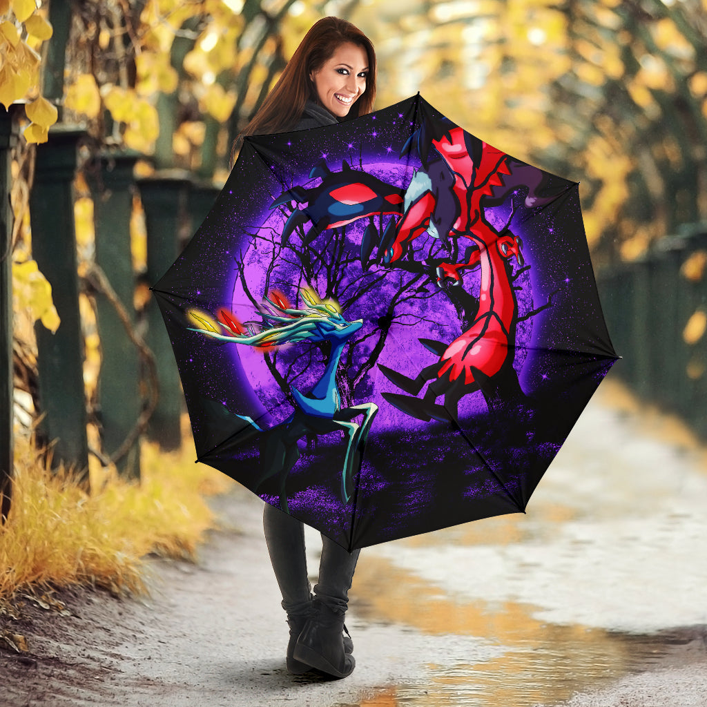 Pokemon X Y Yveltal And Xerneas Moonlight Umbrella Nearkii