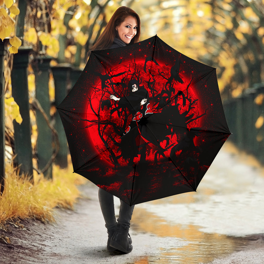 Itachi Red Moonlight Umbrella Nearkii