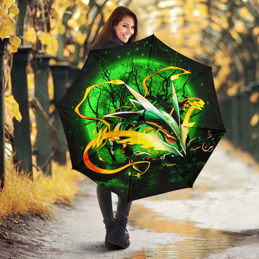 Mega X Rayquaza Pokemon Moonlight Umbrella Nearkii