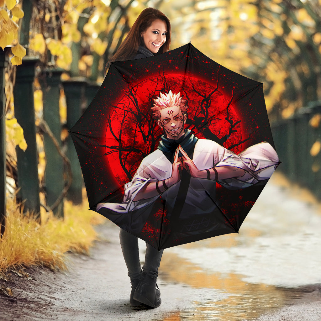 Sukuna Jujutsu Kaisen Moonlight Umbrella Nearkii