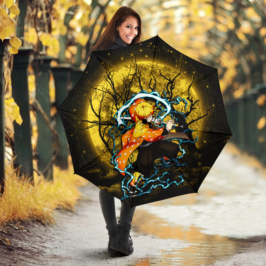 Zenitsu Demon Slayer Moonlight Umbrella Nearkii