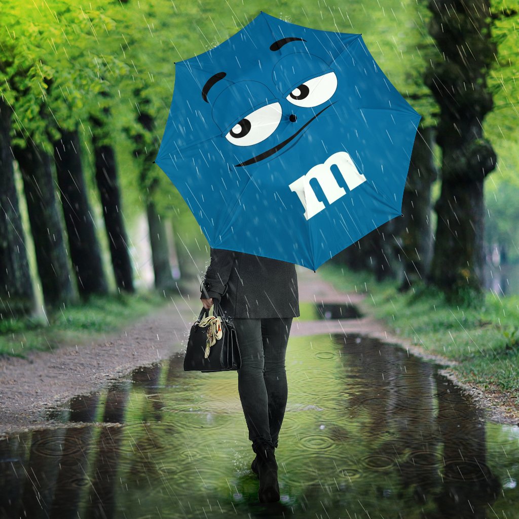 M&M Blue Chocolate Umbrella Nearkii