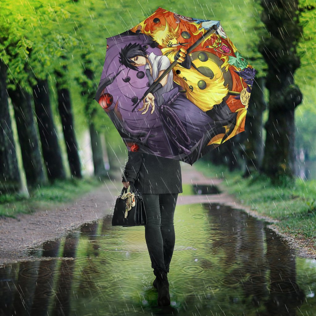 Naruto Sasuke Umbrella Nearkii