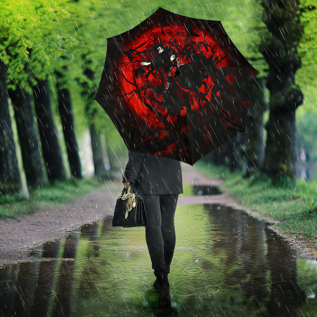 Itachi Red Moonlight Umbrella Nearkii