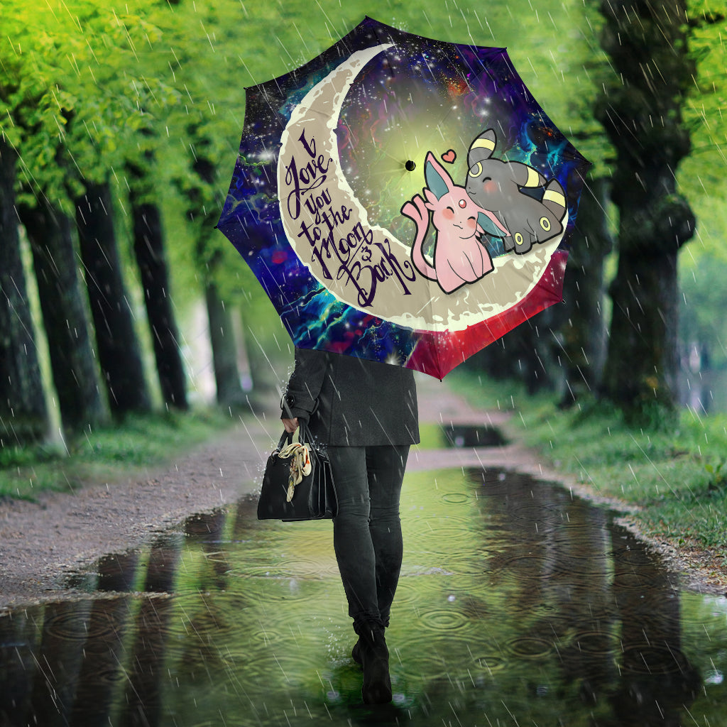 Pokemon Espeon Love You To The Moon Galaxy Umbrella Nearkii