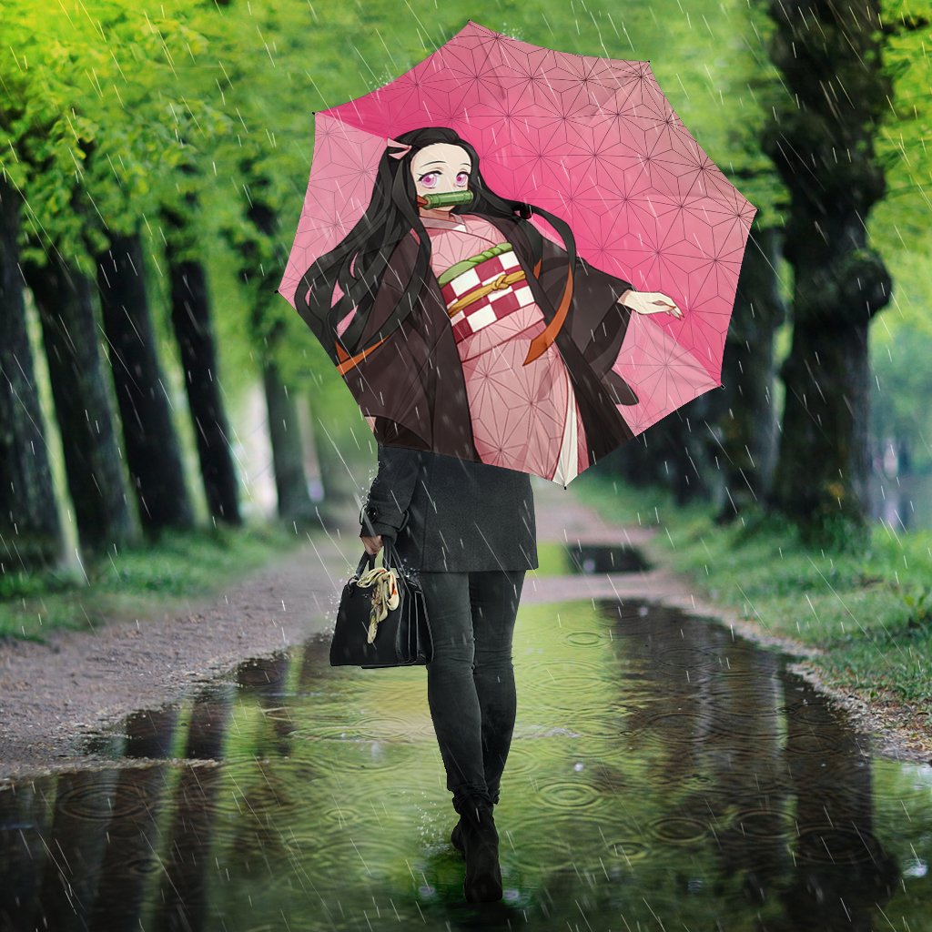 Nezuko Demon Slayer Umbrella Nearkii