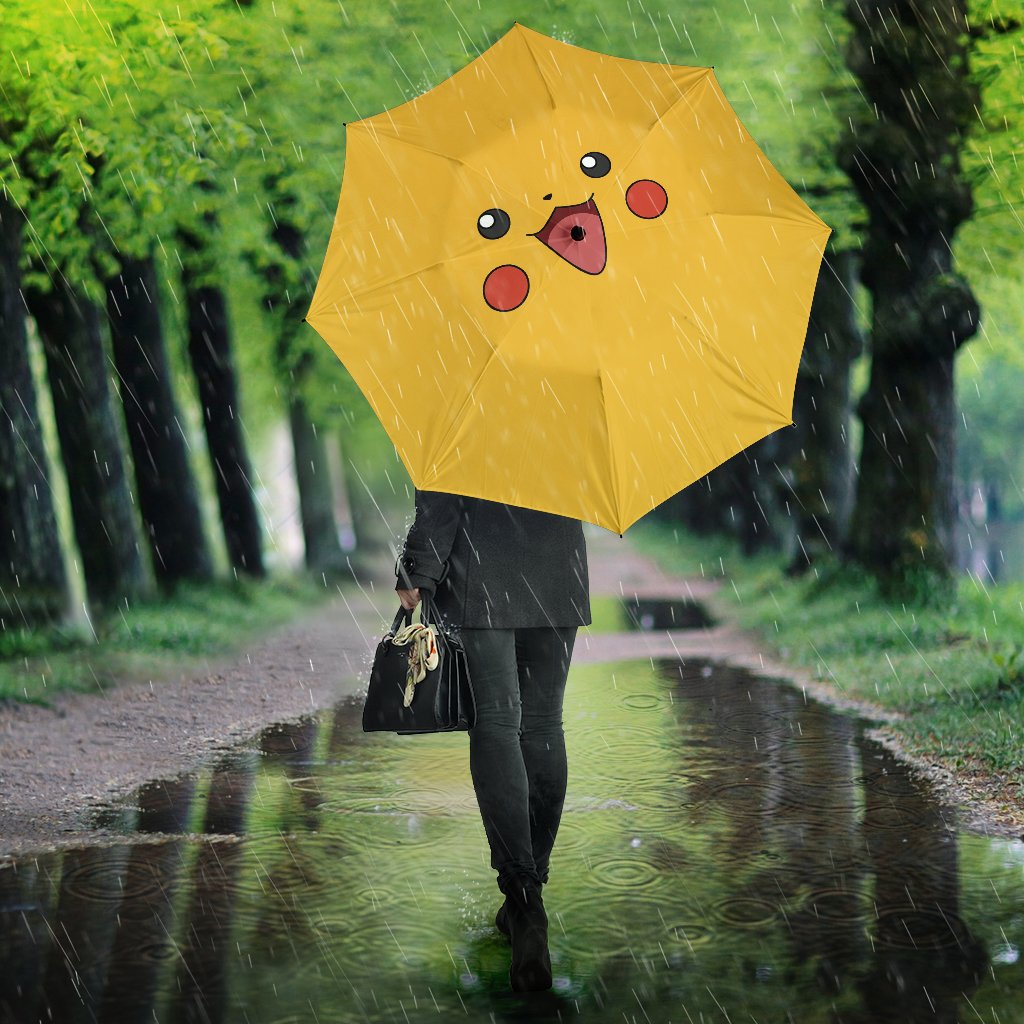 Pikachu Pokemon Umbrella Nearkii