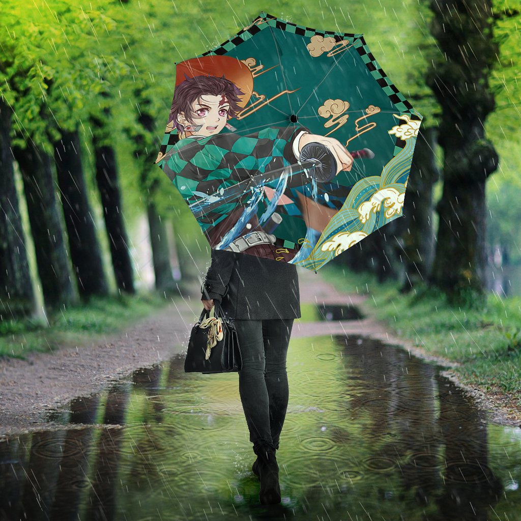 Tanjiro Demon Slayer Anime Umbrella Nearkii