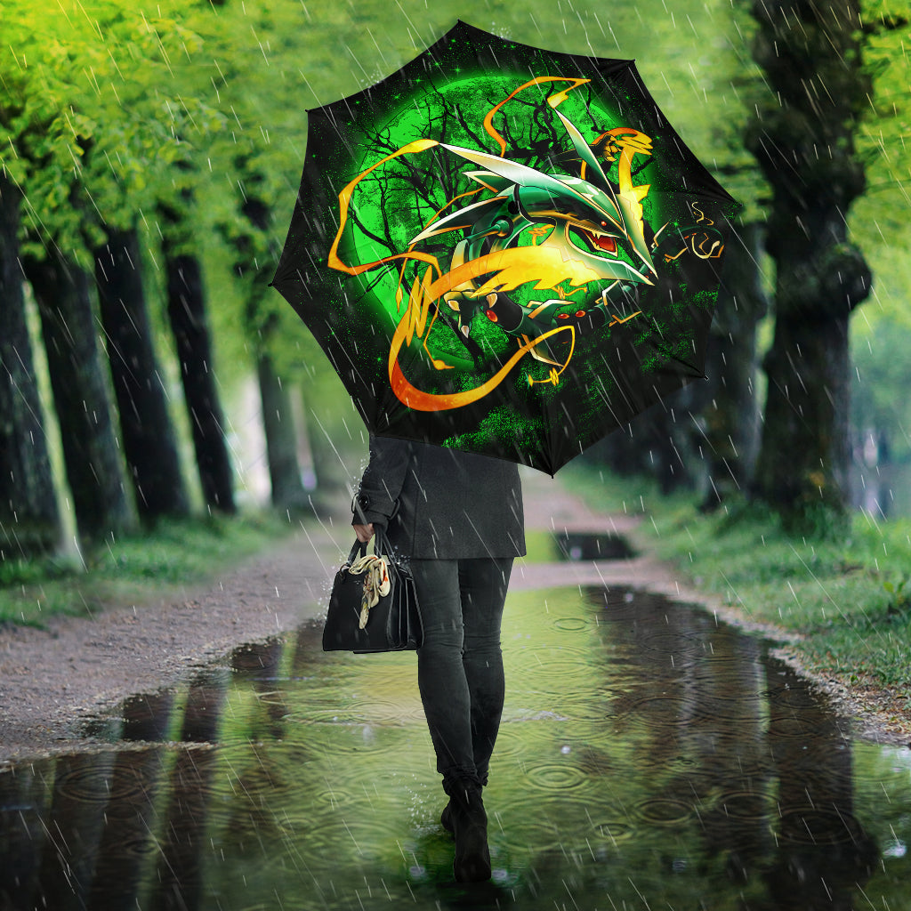 Mega X Rayquaza Pokemon Moonlight Umbrella Nearkii