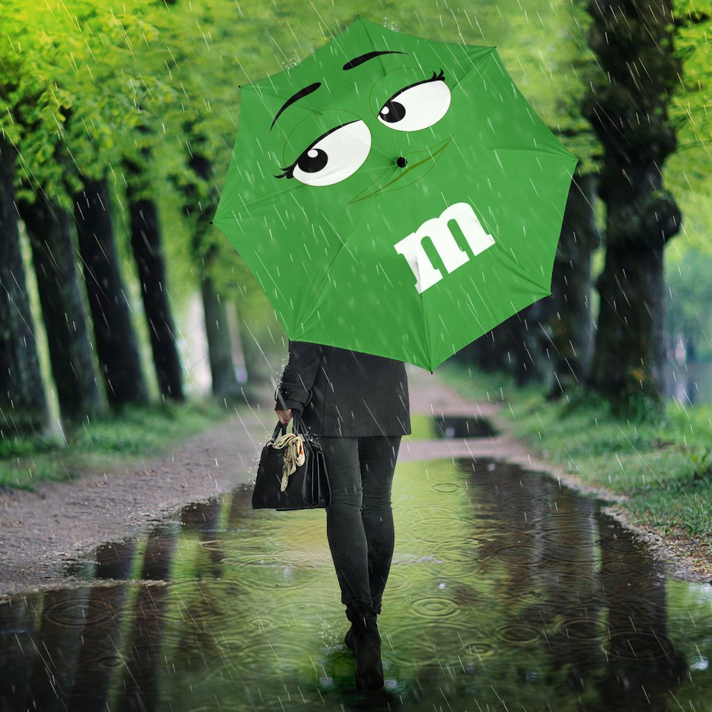 M&M Chocolate Green Umbrella Nearkii