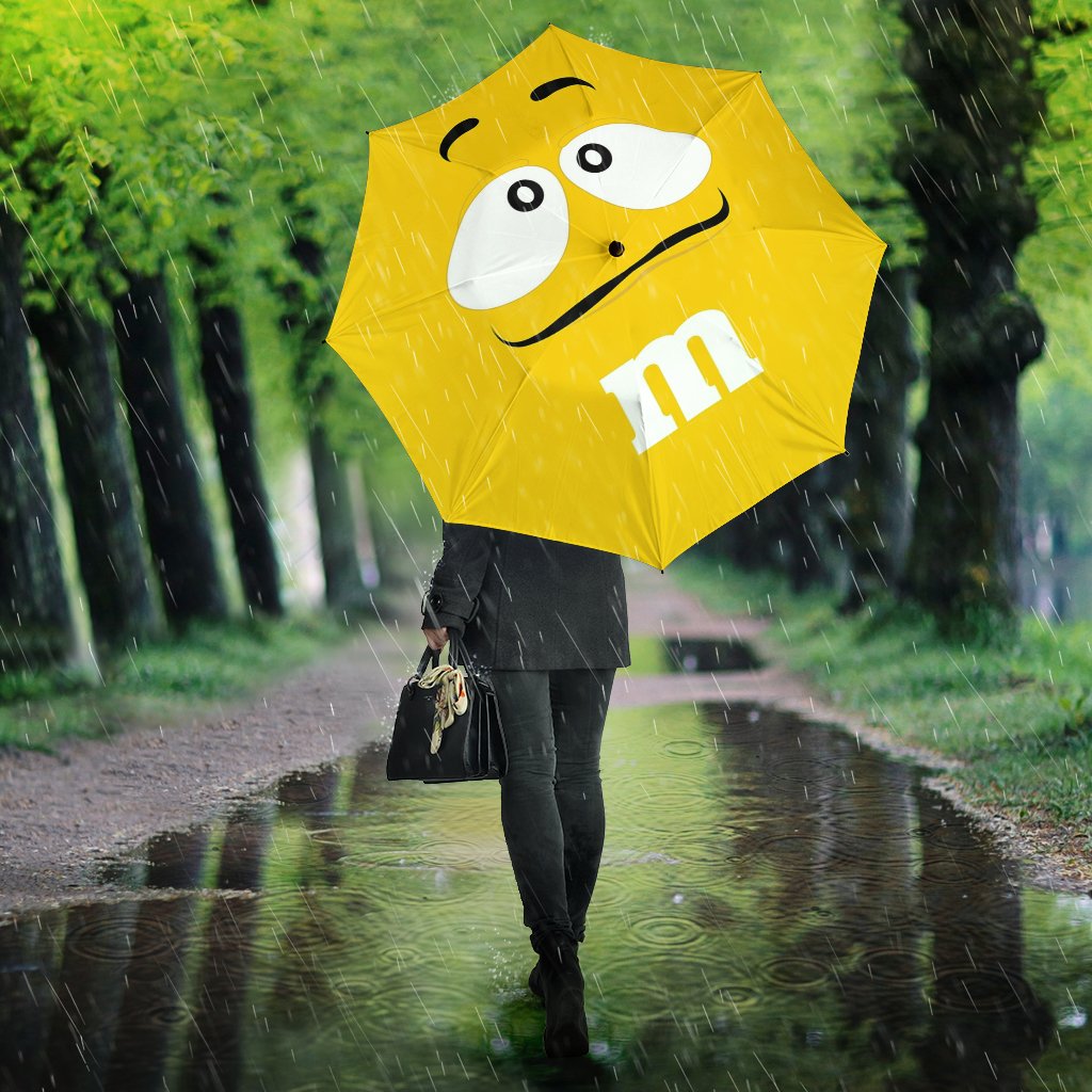 M&M Yellow Chocolate Umbrella Nearkii