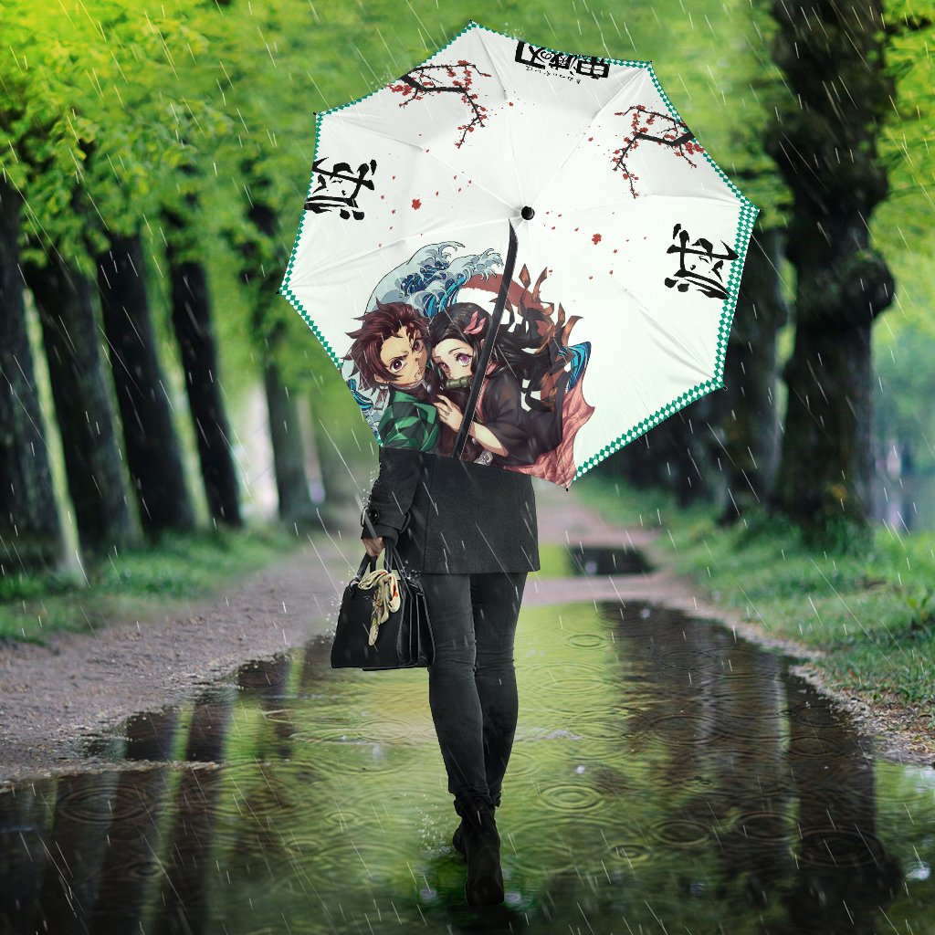 Tanjiro Nezuko Demon Slayer Anime Custom Umbrella Nearkii