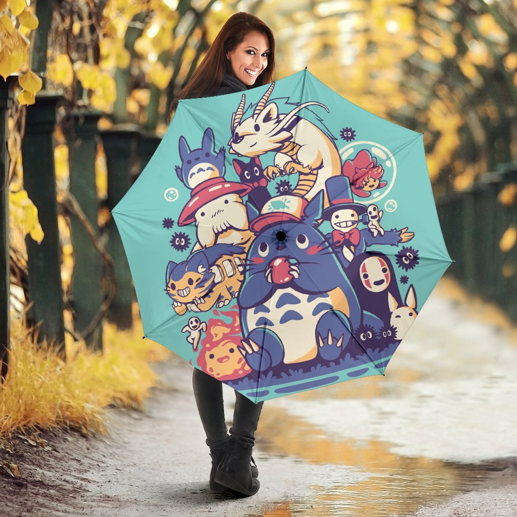 Ghibli Studio Chibi Umbrella