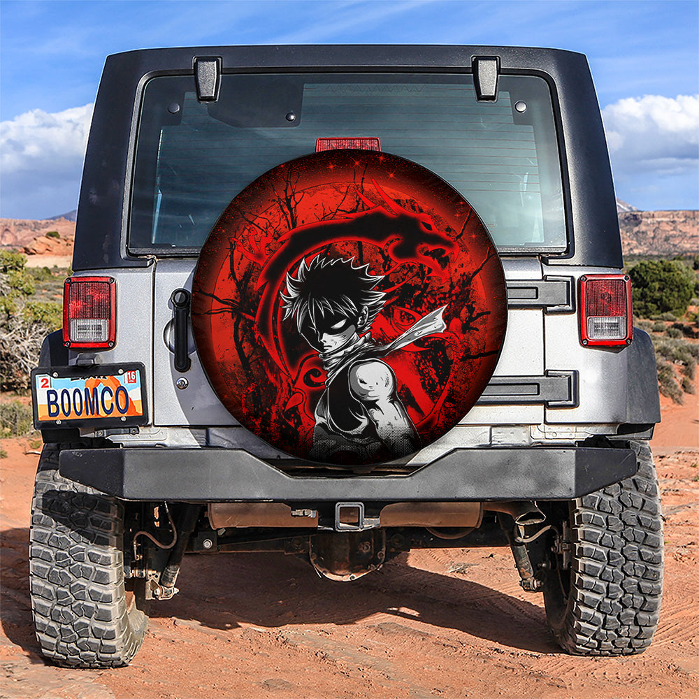 Natsu Dragonee Fairy Tale Moonlight Jeep Car Spare Tire Covers Gift For Campers Nearkii