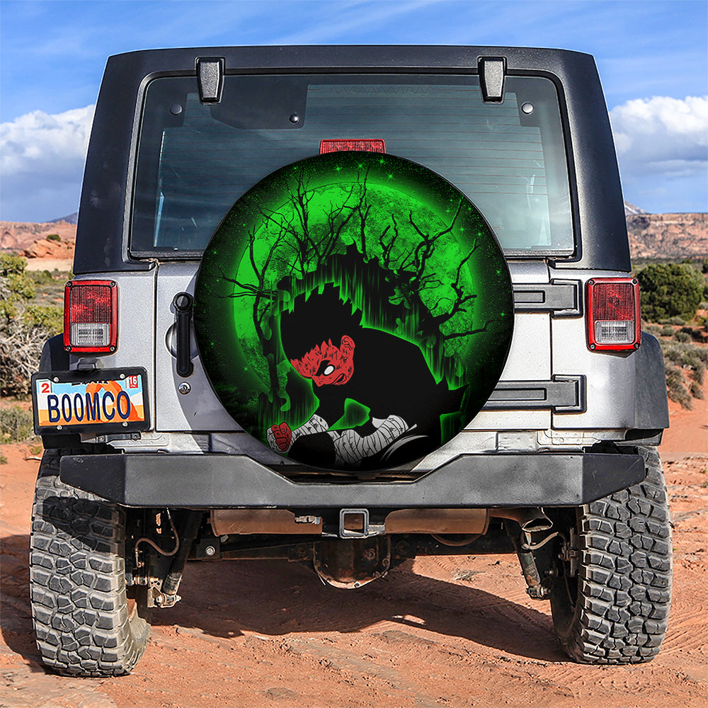 Rock Lee Power Up Moonlight Jeep Car Spare Tire Covers Gift For Campers Nearkii