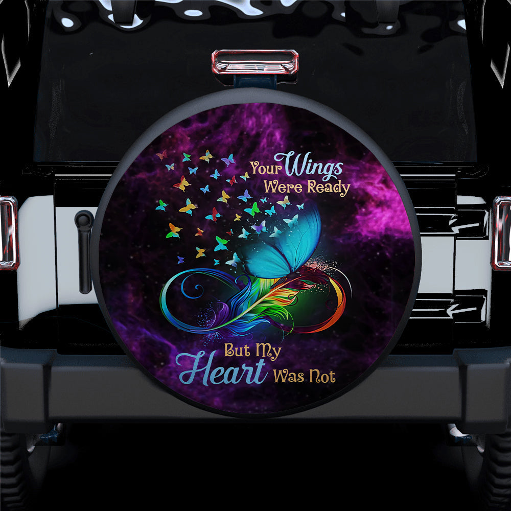 Your Wings Were Ready Car Spare Tire Covers Gift For Campers Nearkii