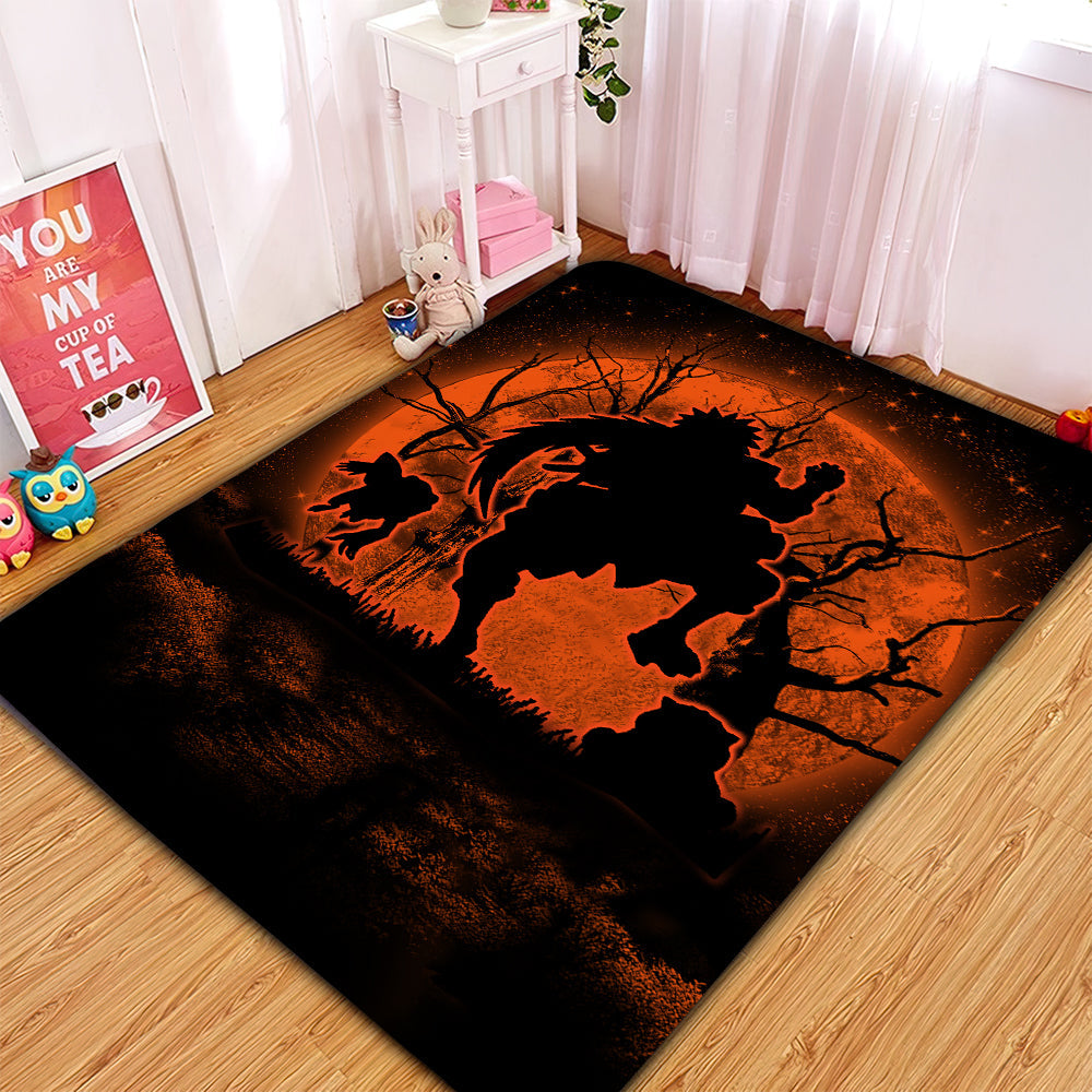 Jiraiya Moonlight Rug Carpet Rug Home Room Decor Nearkii