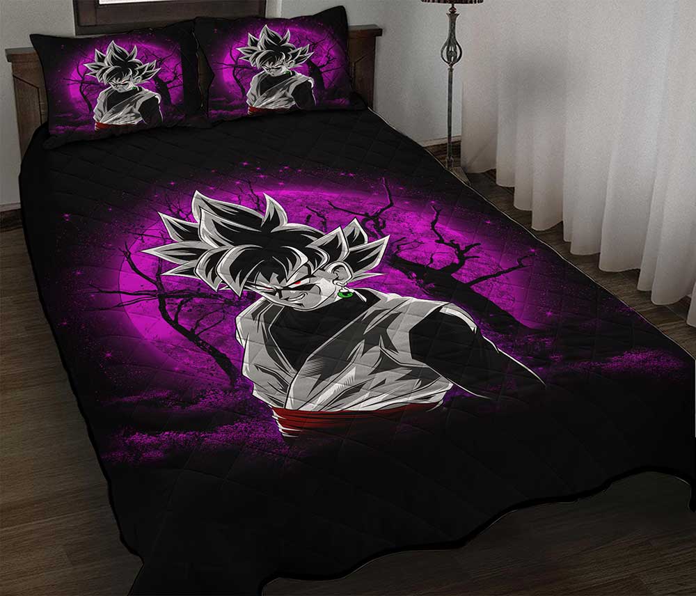 Goku Black Moonlight Quilt Bed Sets Nearkii