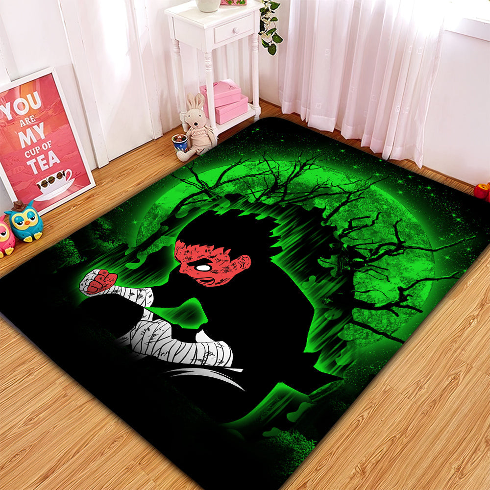 Rock Lee Power Up Moonlight Rug Carpet Rug Home Room Decor Nearkii