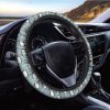 Cartoon Emperor Penguin Pattern Print Car Steering Wheel Cover Nearkii