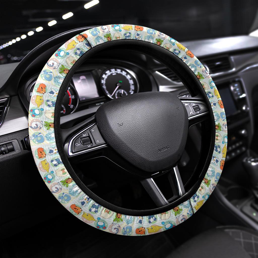 Cute Pokemon Car Steering Wheel Cover Nearkii