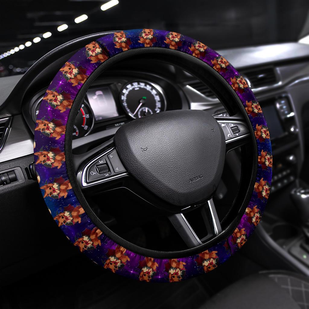 Eevee 2 Pokemon Car Steering Wheel Cover Nearkii