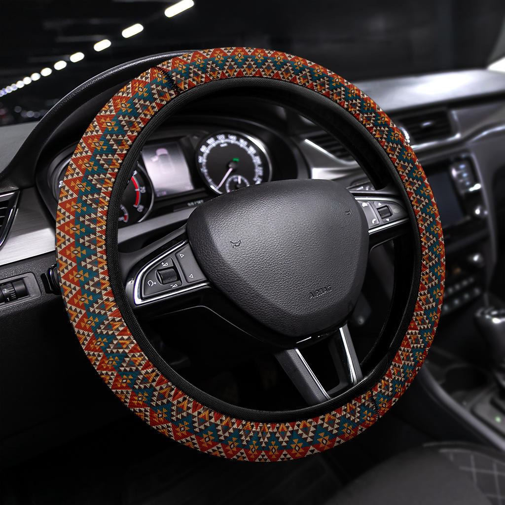 Christmas Ugly Style Premium Car Steering Wheel Cover Nearkii