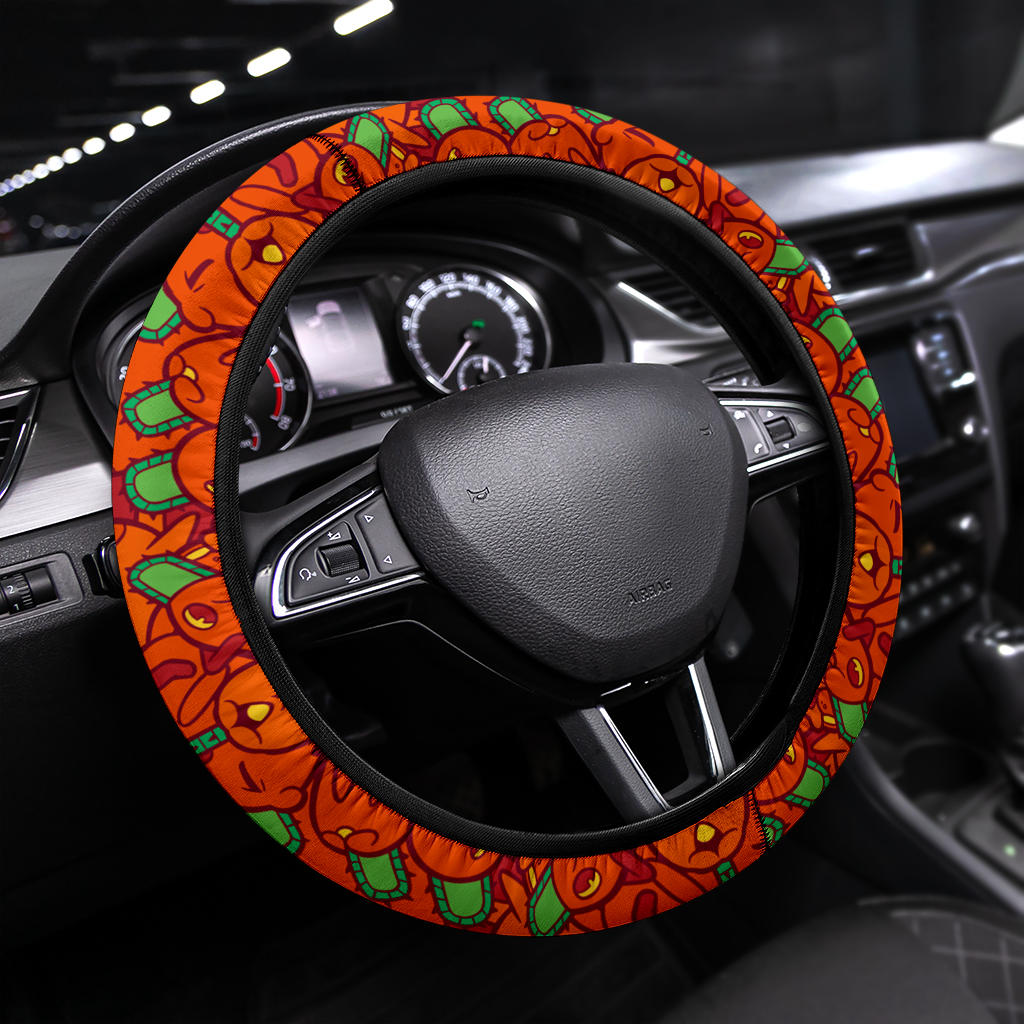 Chainsaw Man Pochita Car Steering Wheel Cover Nearkii