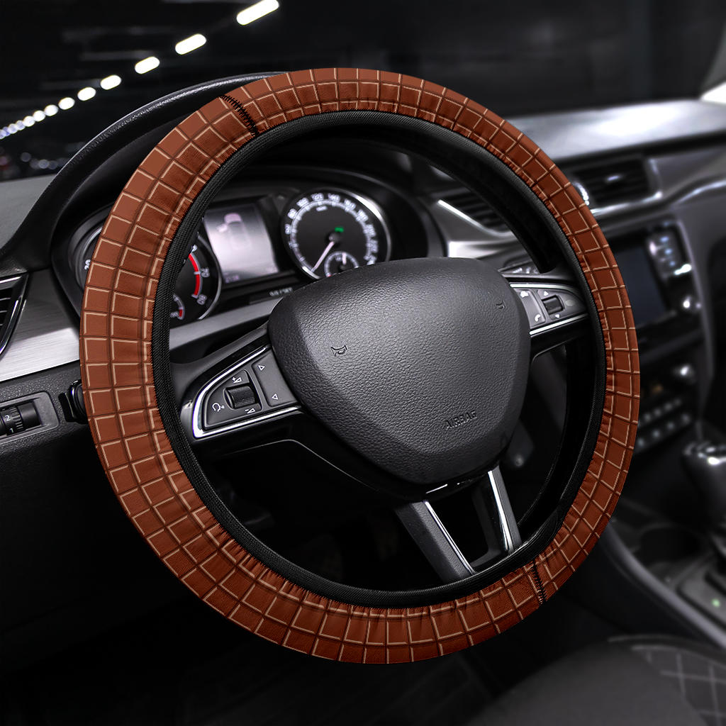 Sweet Chocolate Bar Premium Car Steering Wheel Cover Nearkii