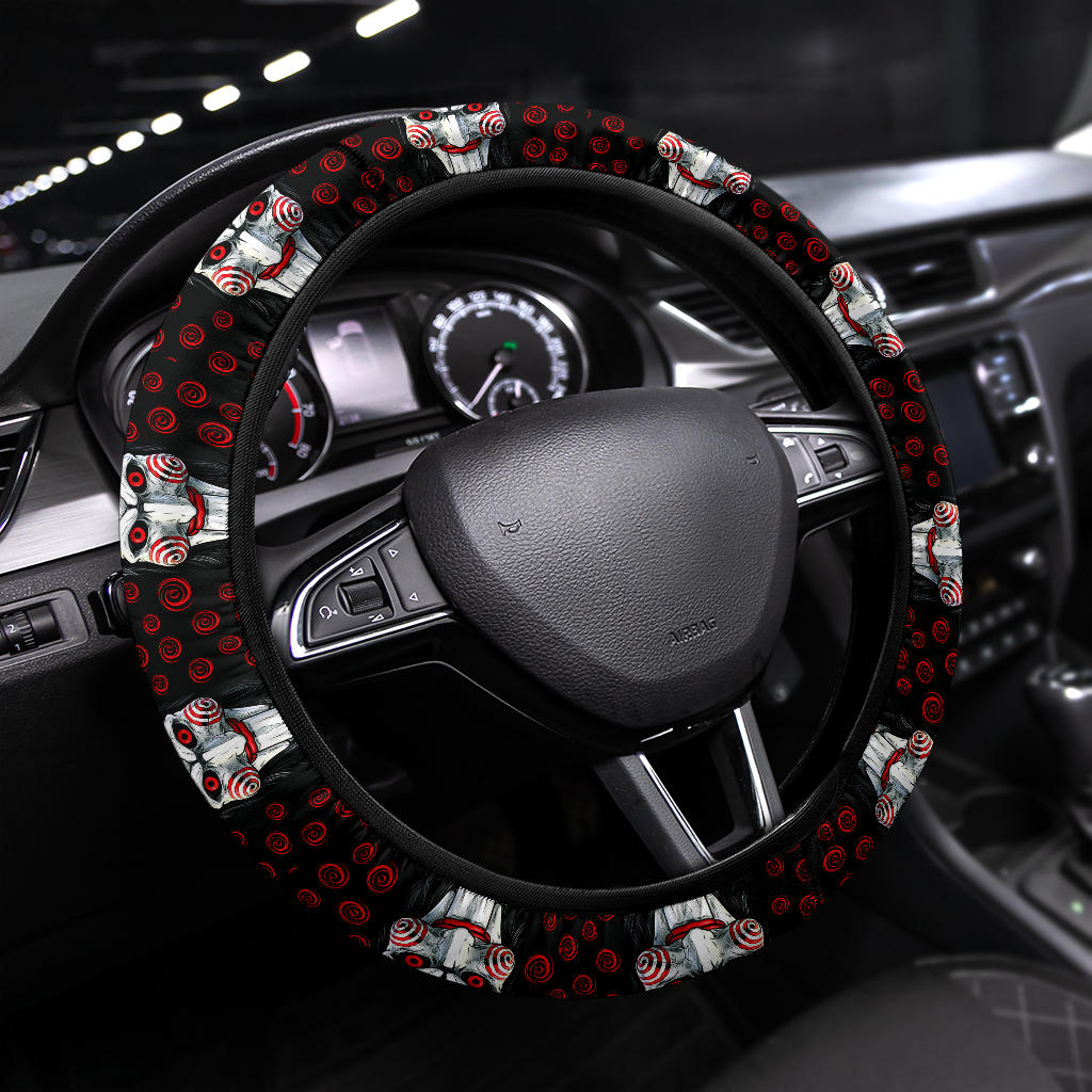 Saw Horror Movies Christmas Premium Custom Car Steering Wheel Cover Nearkii