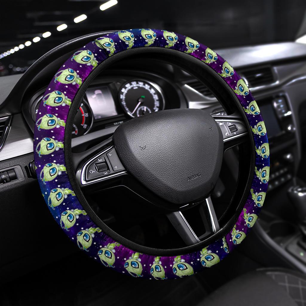 Celebi Pokemon Anime Custom Car Steering Wheel Cover Nearkii