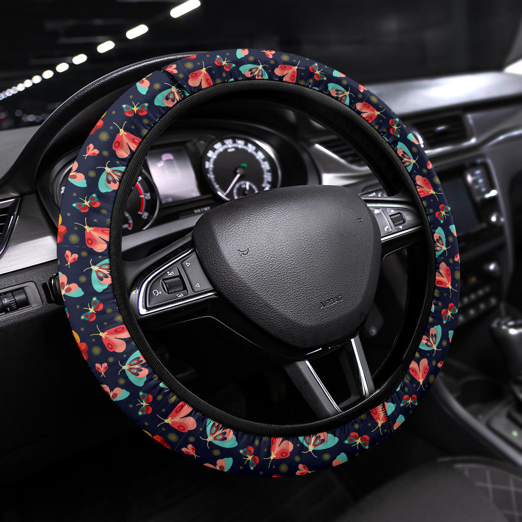 Butterfly Beautiful Premium Car Steering Wheel Cover Nearkii