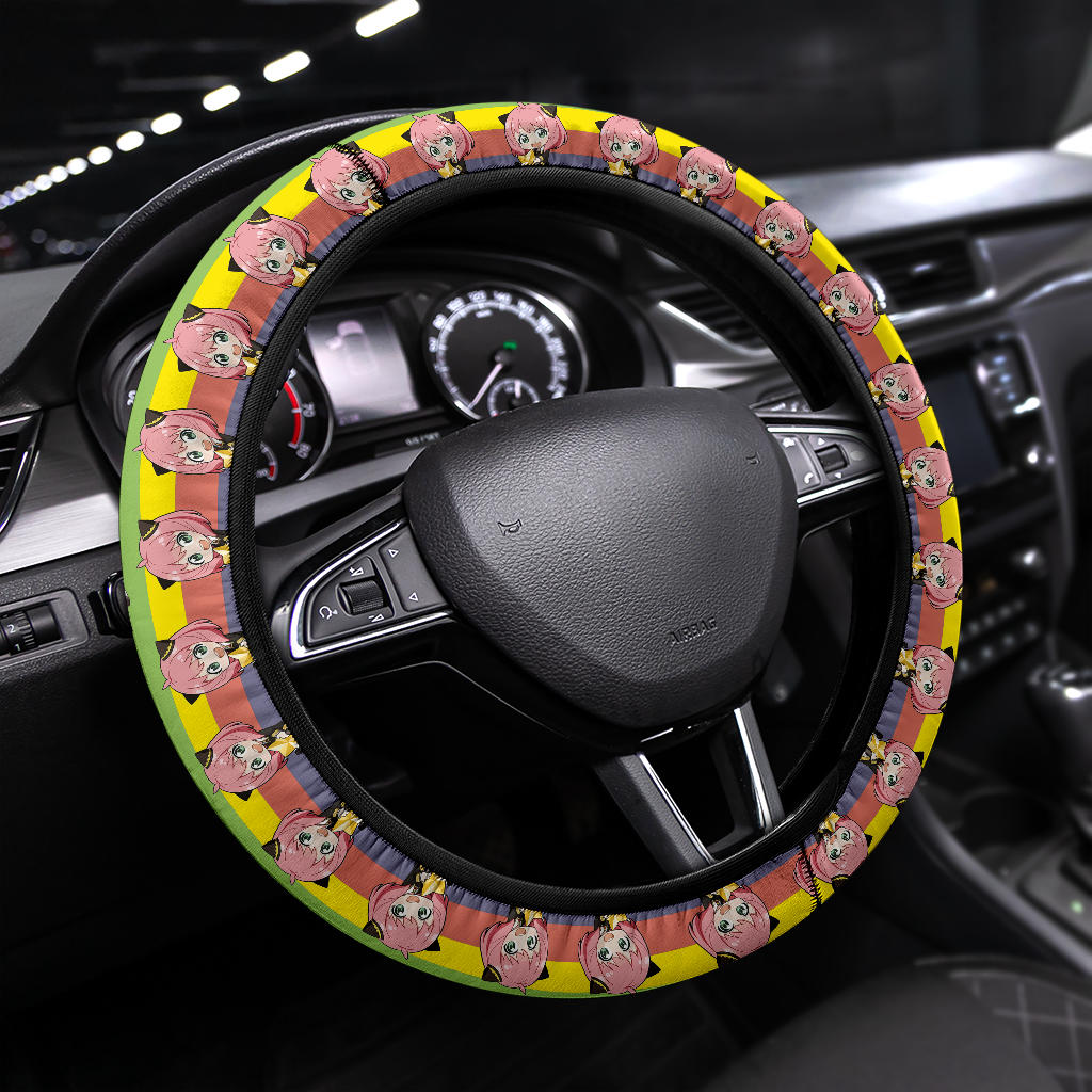 Anya Spy X Family Car Steering Wheel Cover Nearkii