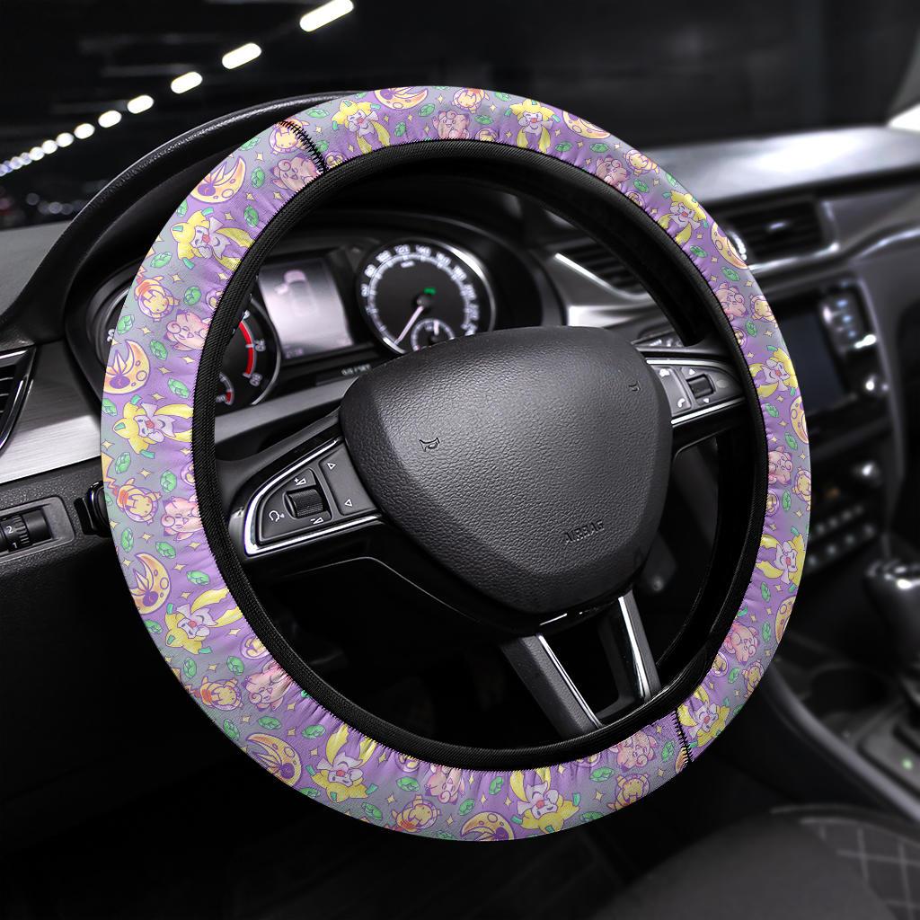 Pokemon Cute Chibi Custom Car Steering Wheel Cover Nearkii