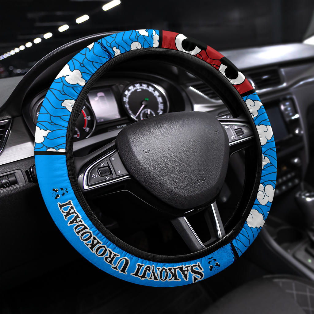 Kimetsu No Yaiba Sakonji Urokodaki Car Steering Wheel Cover Nearkii