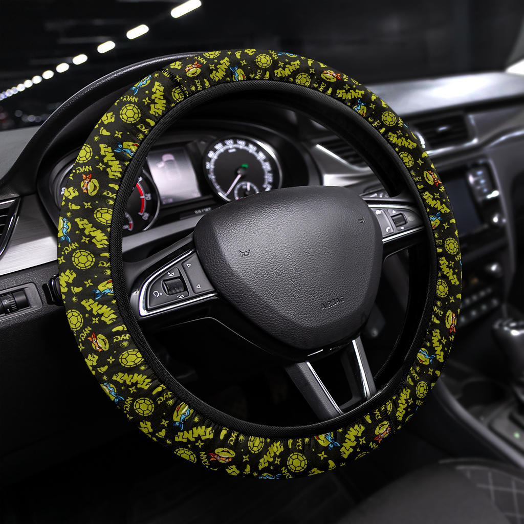 TMNT Premium Car Steering Wheel Cover Nearkii