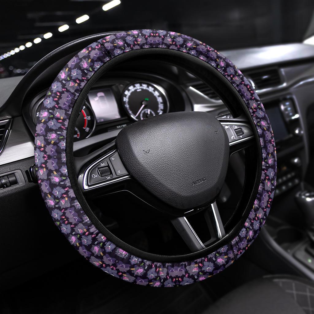 Gengar Pokemon Car Steering Wheel Cover 2 Nearkii