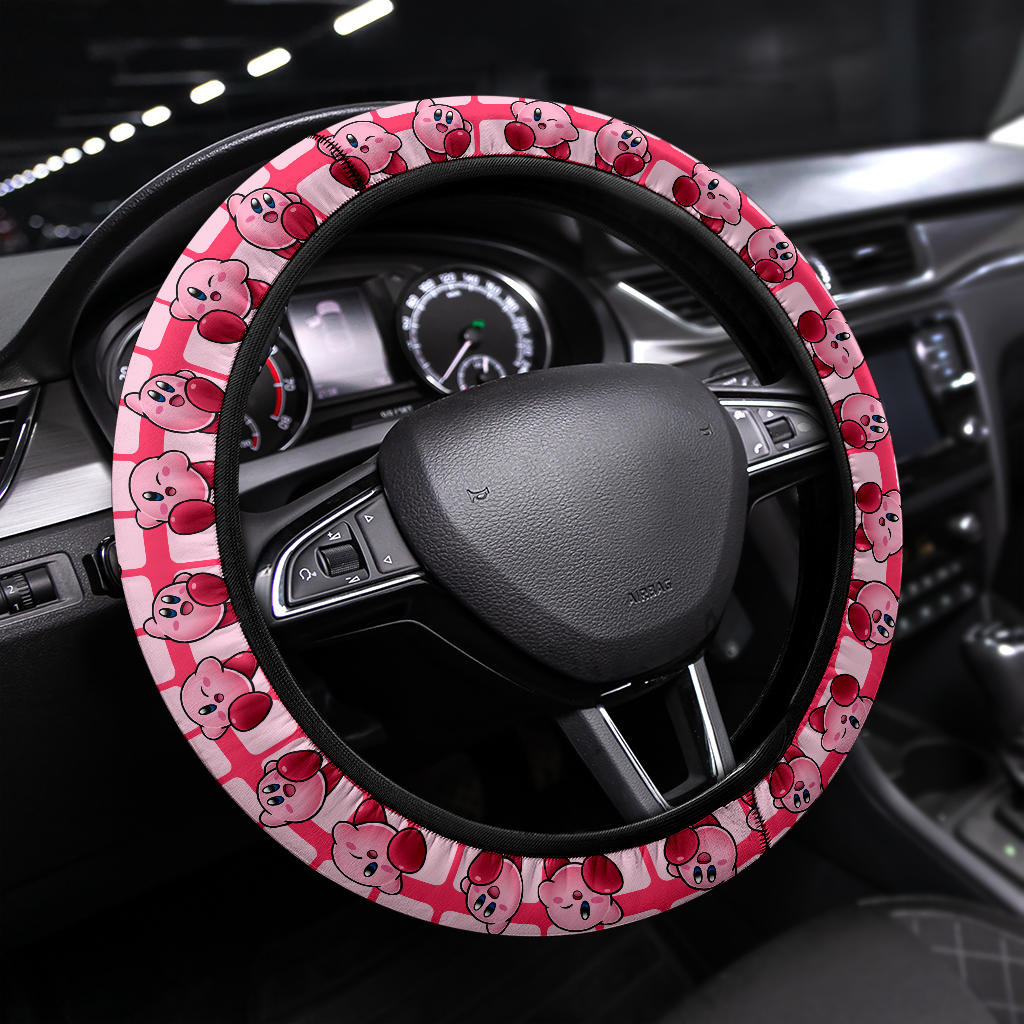 Kirby Premium Custom Car Steering Wheel Cover Nearkii