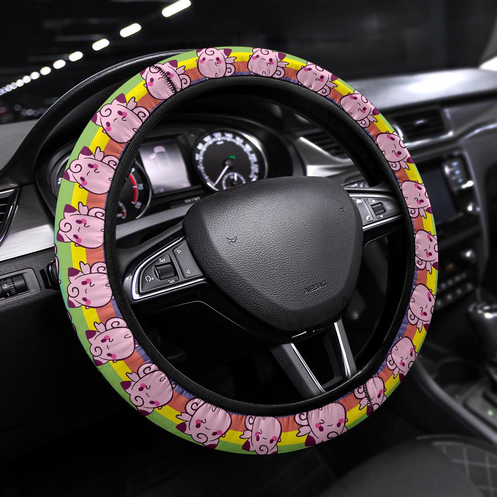 Wigglypus Pokemon Anime Custom Car Steering Wheel Cover Nearkii