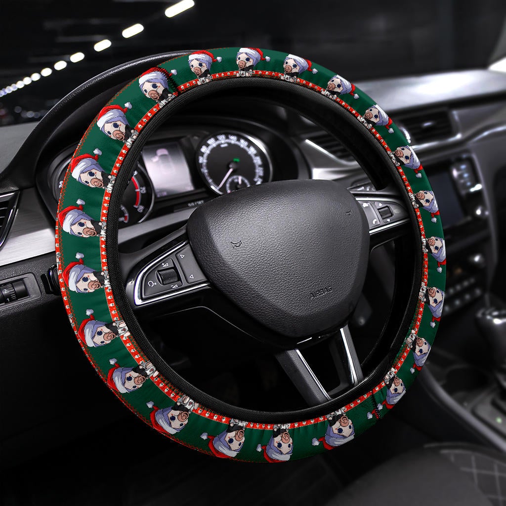 Baby Santa Konan Naruto Demon Slayer Anime Premium Custom Car Steering Wheel Cover 1 Nearkii