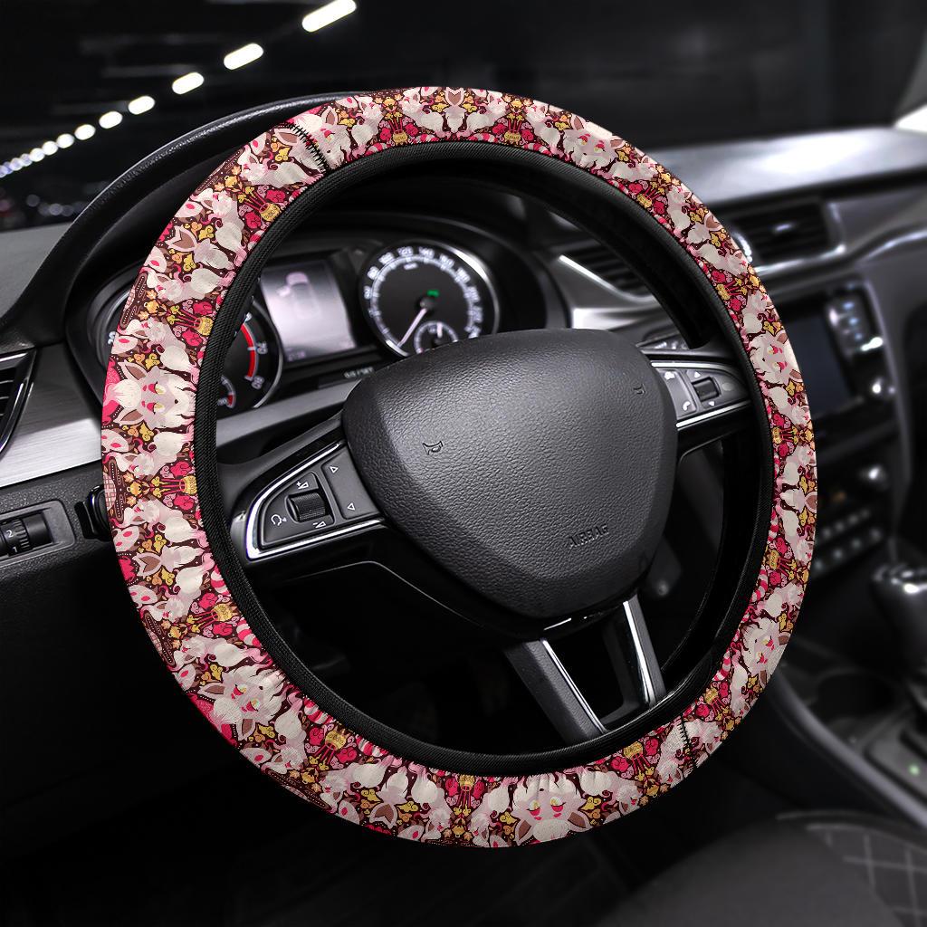 Pattern Pokemon Fox Red Car Steering Wheel Cover Nearkii