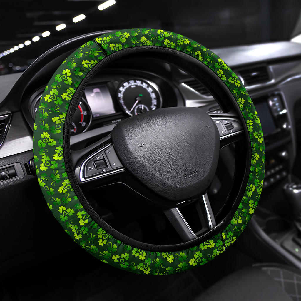 Irish Patrich Day Premium Car Steering Wheel Cover Nearkii