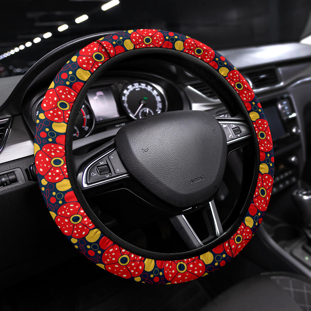 Mushroom Pokemon Premium Car Steering Wheel Cover Nearkii