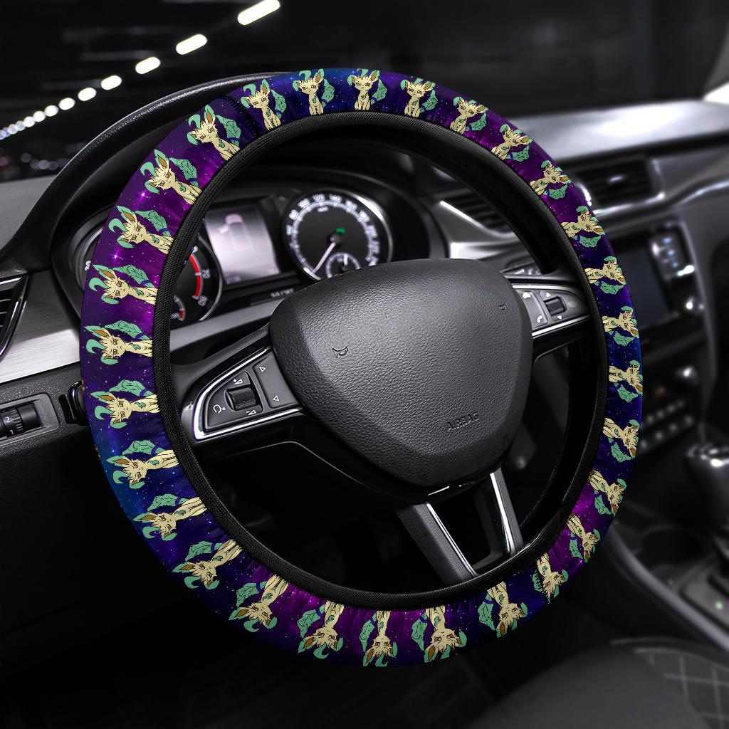 Leafeon Pokemon Car Steering Wheel Cover Nearkii