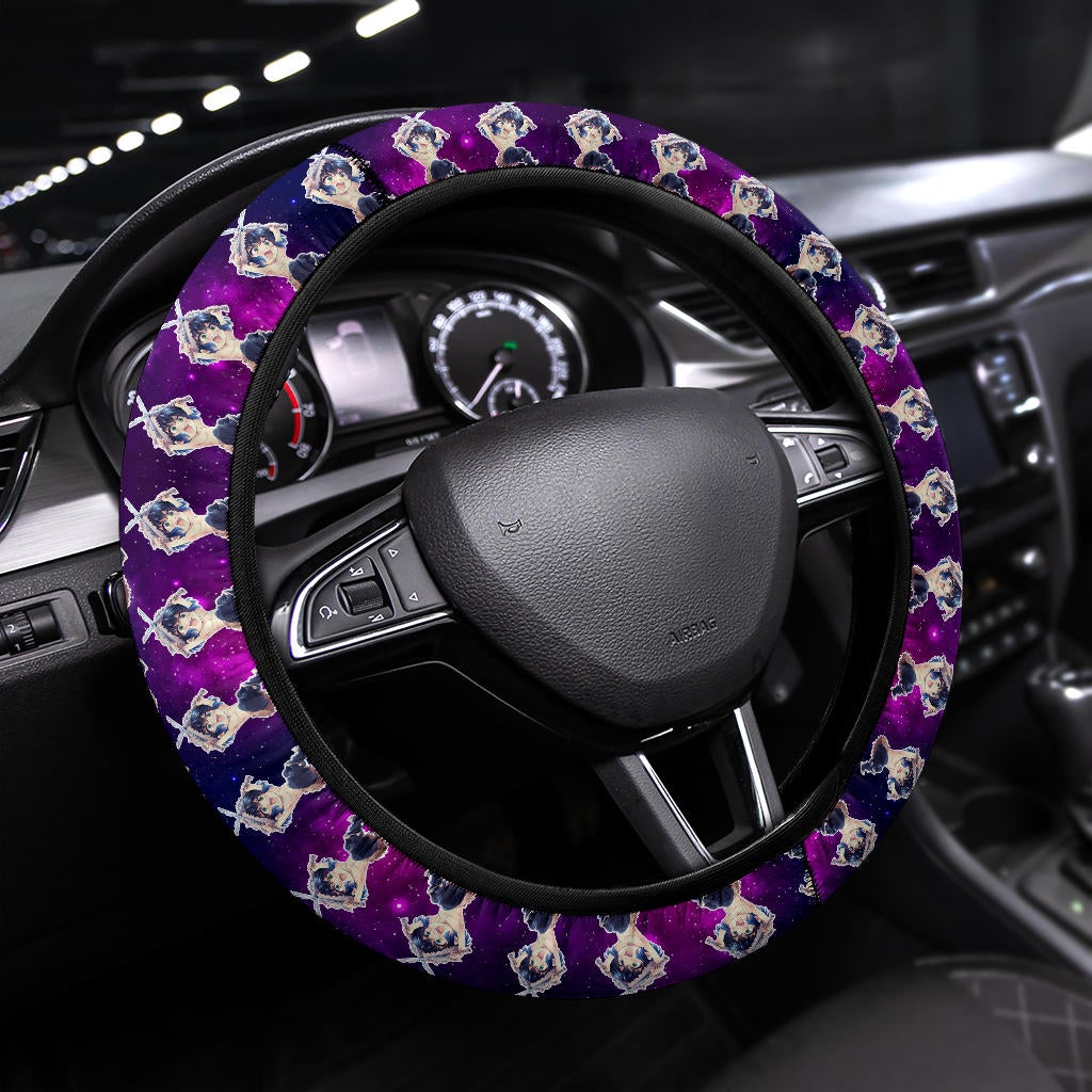 Hashibira Inosuke Demon Slayer Anime Premium Custom Car Steering Wheel Cover 1 Nearkii