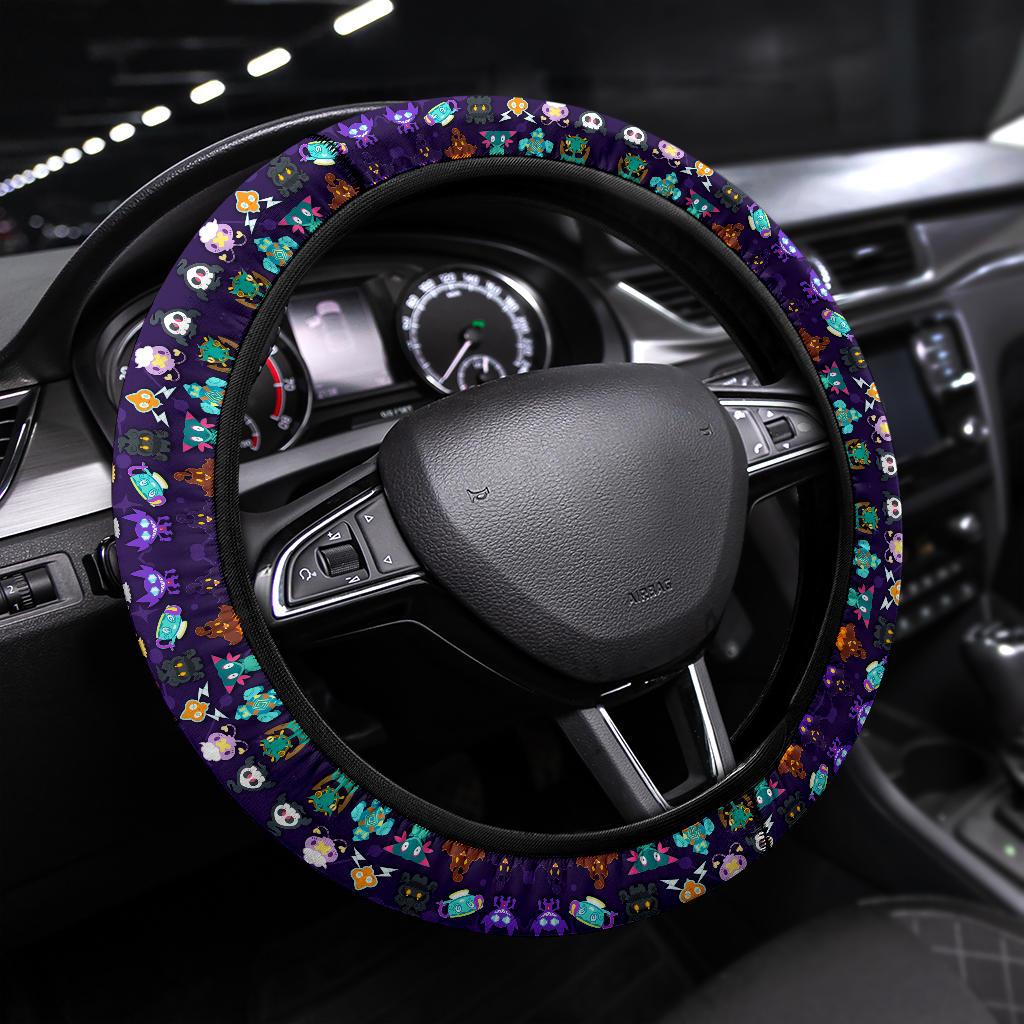 Ghosties Pokemon Car Steering Wheel Cover Nearkii