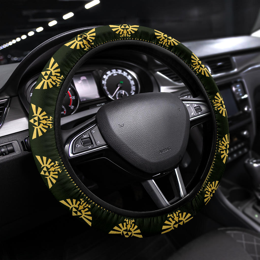 Legend Of Zelda Christmas Premium Custom Car Steering Wheel Cover Nearkii