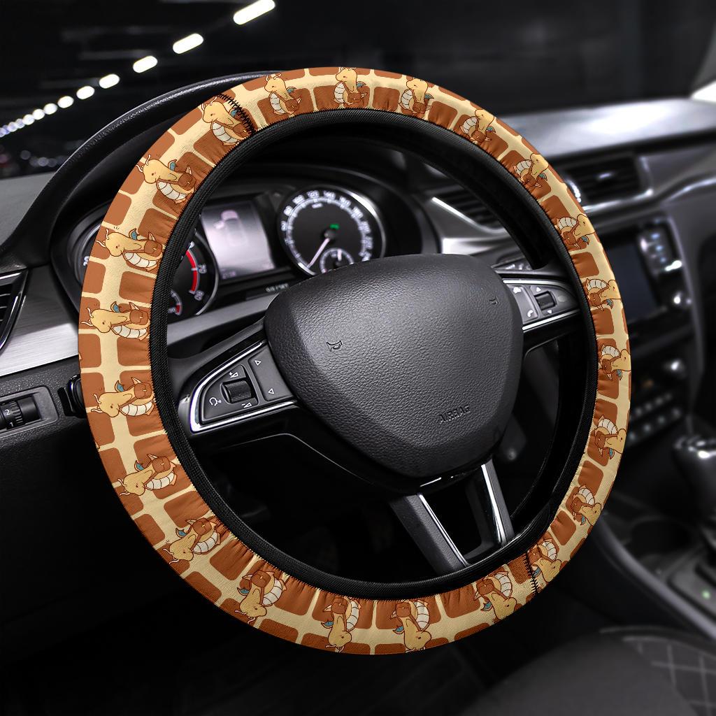 Dragonite Cute Pokemon Steering Wheel Cover Nearkii