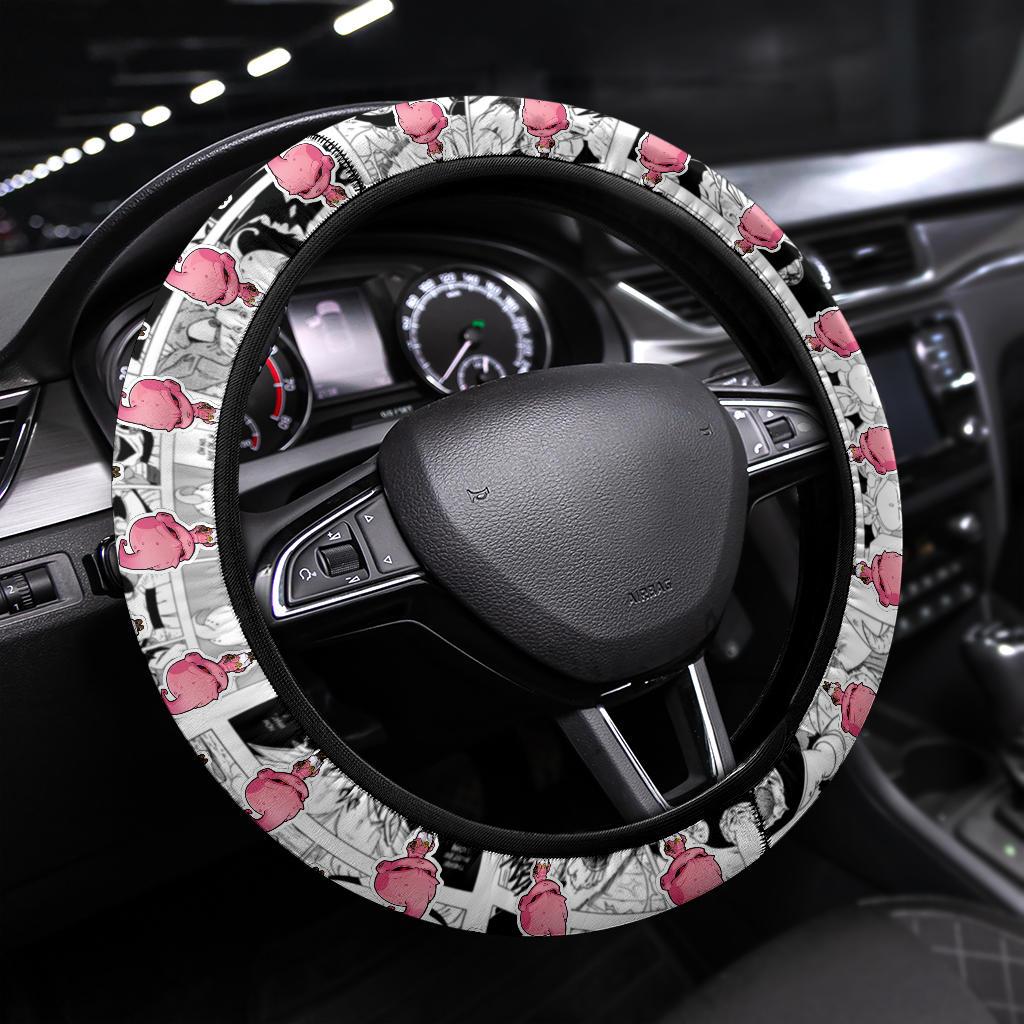 Majin Buu Anime Custom Car Steering Wheel Cover Nearkii